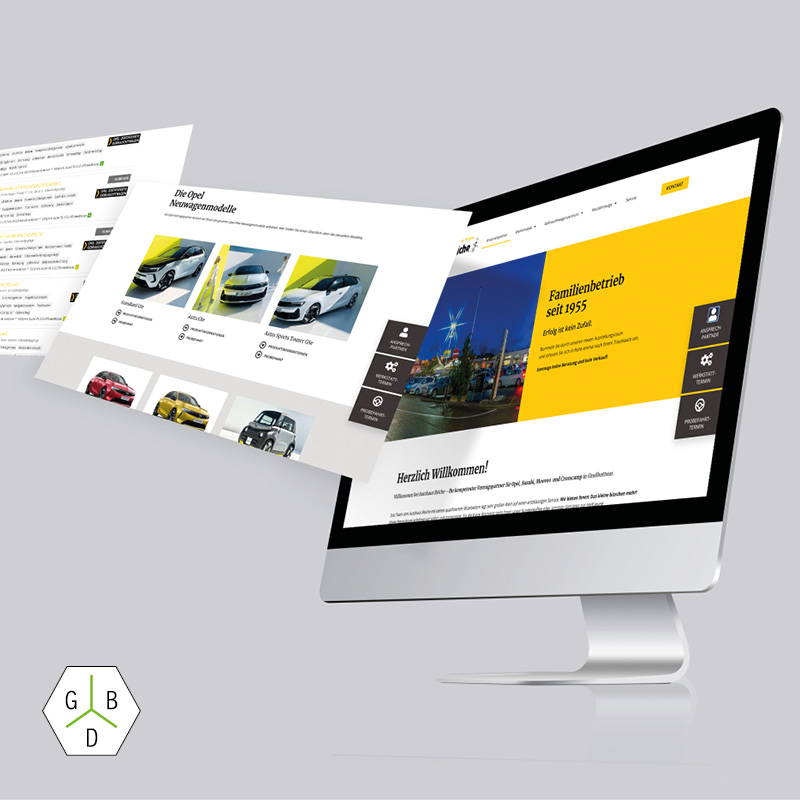 Webseite Autohaus Reiche